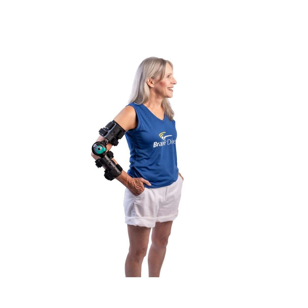 Adjustable Hinged Elbow Brace with Shoulder Sling Pack of 2 F72526
