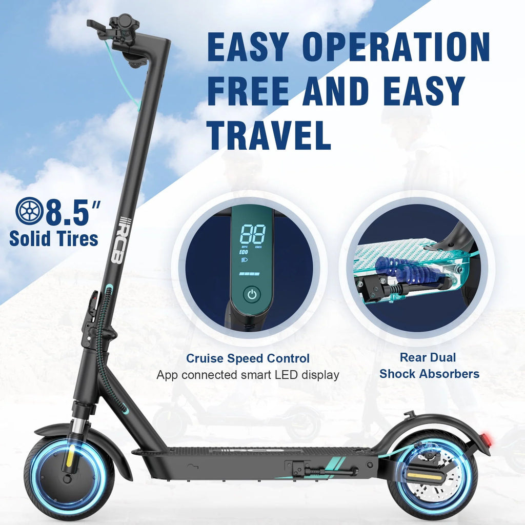 Electric Scooter with 350W Motor, 19 mph N37608