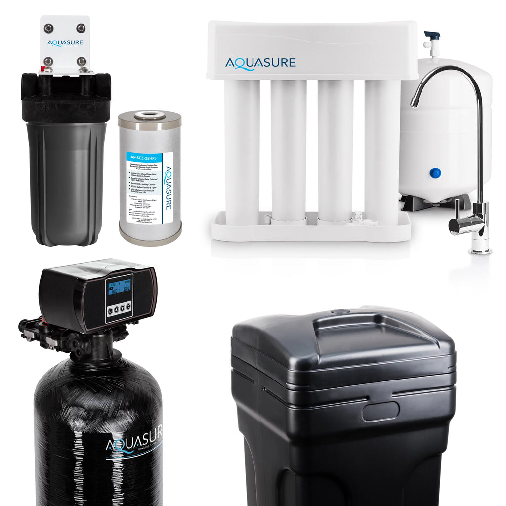 Whole House Water Softener, 75 GPD RO System & Pre-Filter R57975