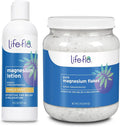 Magnesium Lotion 8oz and Magnesium Flakes 44oz V74709