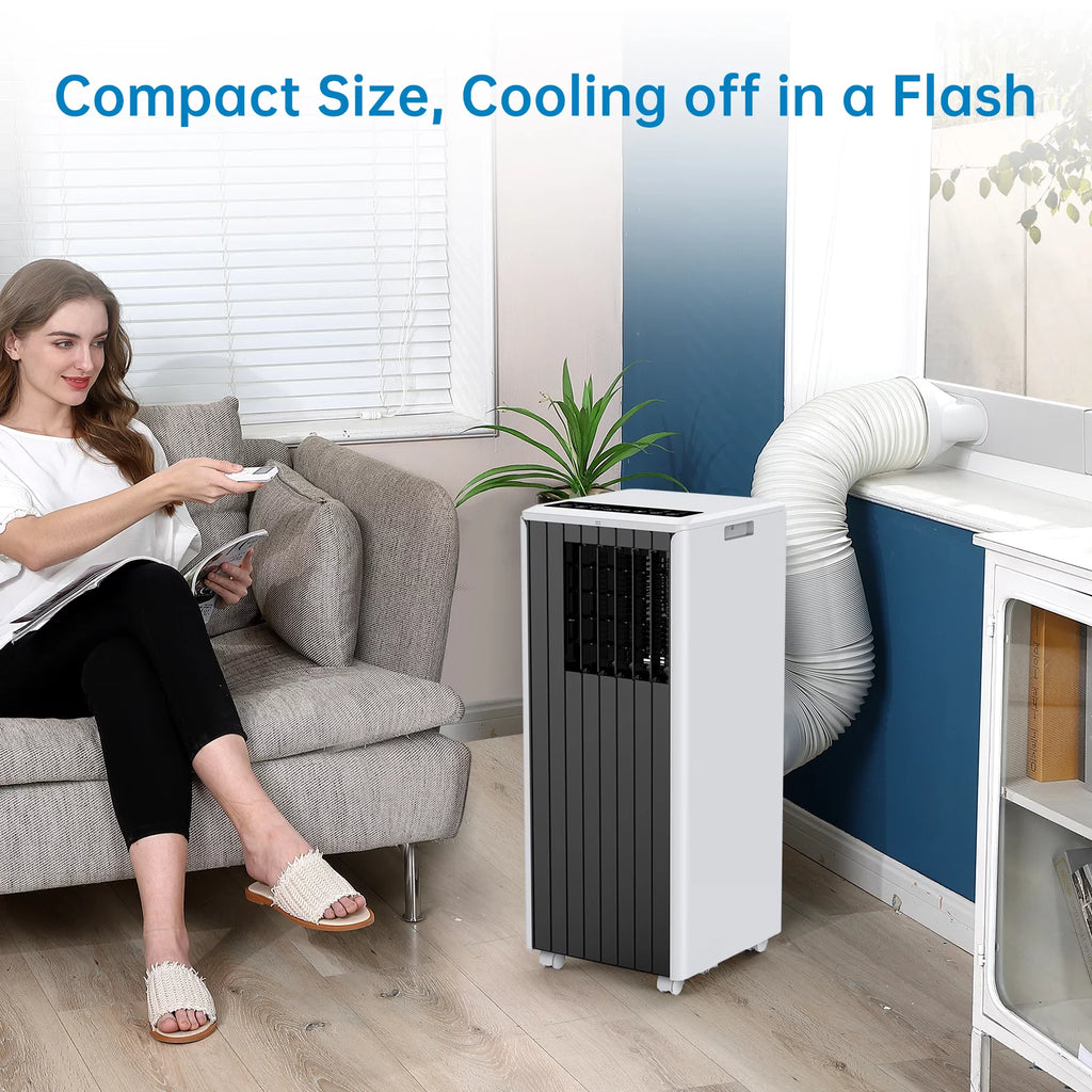 8,000 BTU Portable Air Conditioner with Remote Control T5360