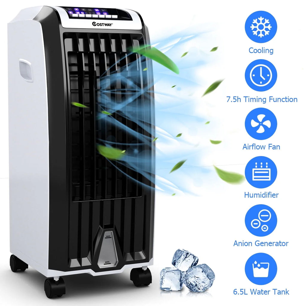 Portable Evaporative Cooler Fan with Remote Control L561372