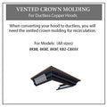 Vented Crown Molding X849