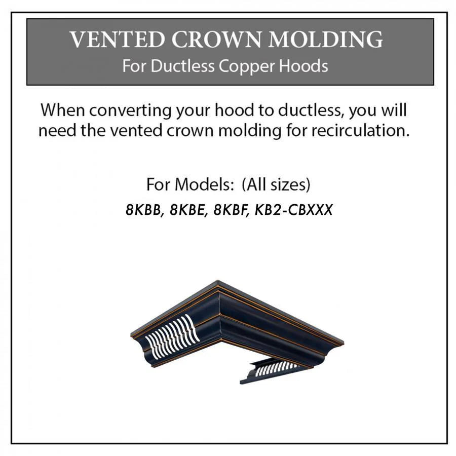 Vented Crown Molding X849