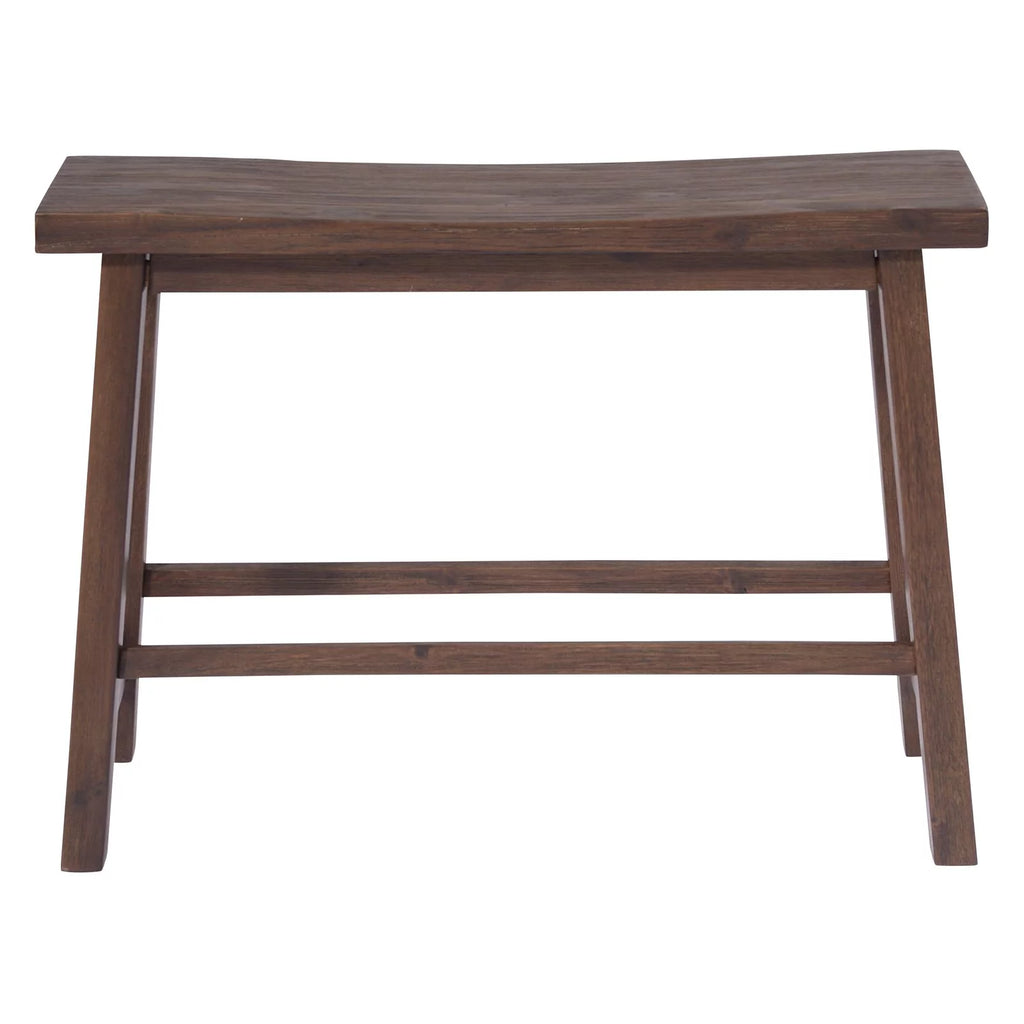 24in. Backless Wood Dining Bench F3085