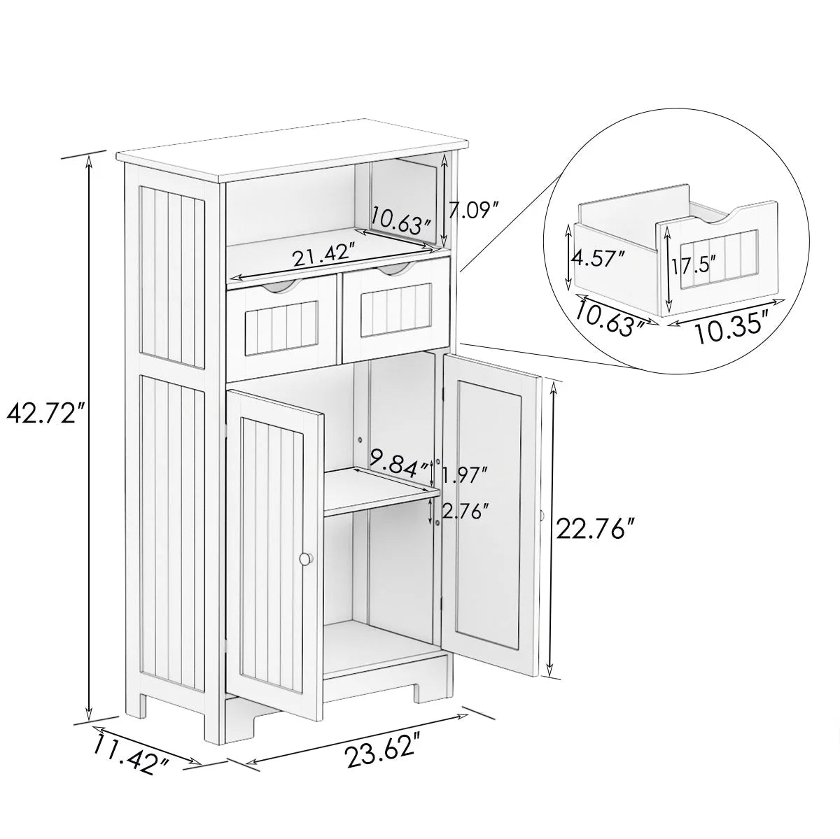Bathroom Cabinet P967