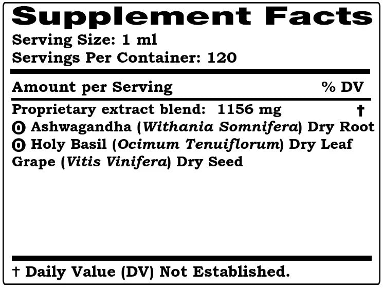 Alcohol-Free Keto Friendly Liquid Extract 4 Fl.Oz V8618