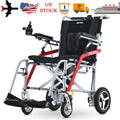 Lightweight Foldable Electric Wheelchair with Cup Holder & Anti-Tipper T94159