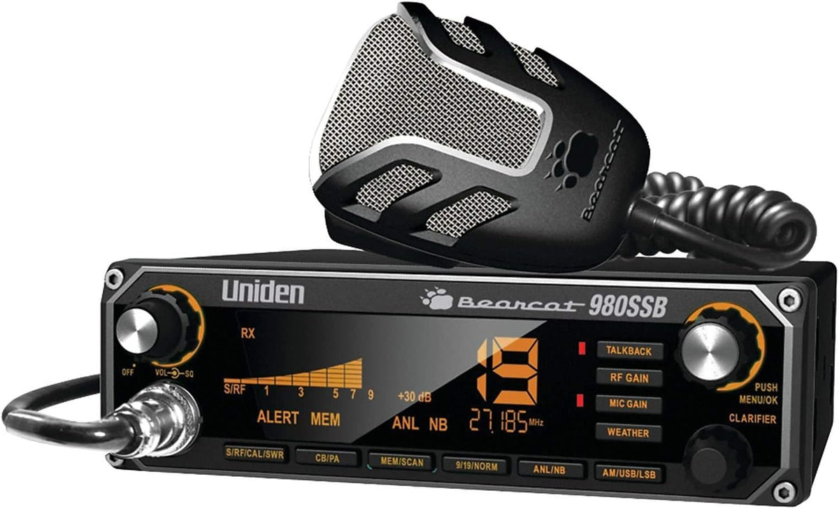 40-Channel SSB CB Radio with 7-Color Digital Display I2665