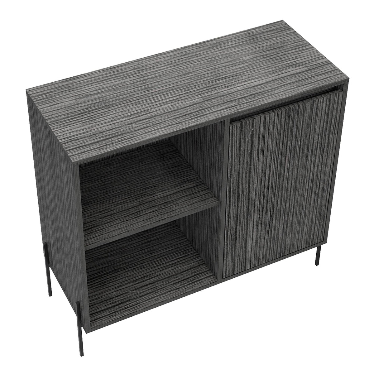 Aged Oak Accent Cabinet D831