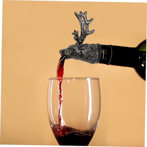 Deer Head Bottle Stopper Reusable Pourer G660