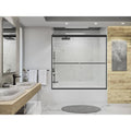 Matte Black Frameless Tub Door X925