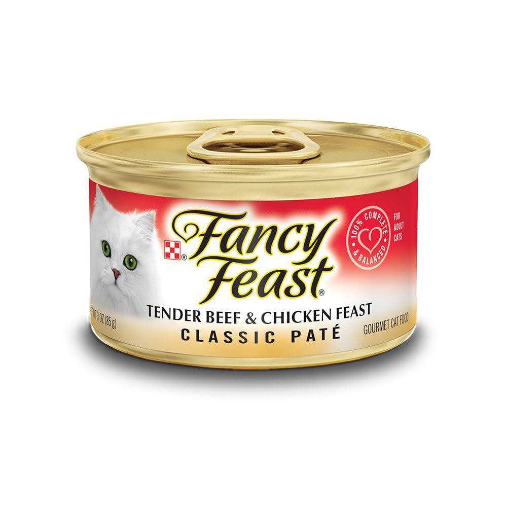 Classic Beef & Liver Canned Cat Food V125