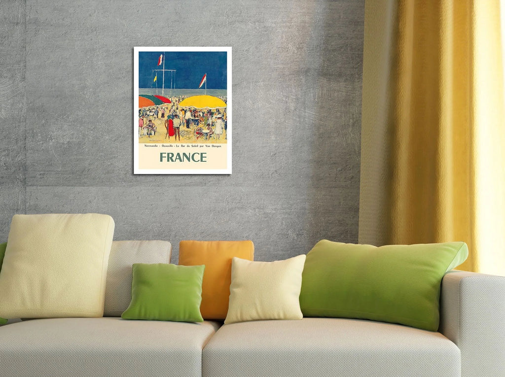 Vintage Travel Poster Fine Art Matte Paper Print 16x20in Q439