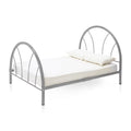 Silver Contemporary Metal Platform Full Bed E71904