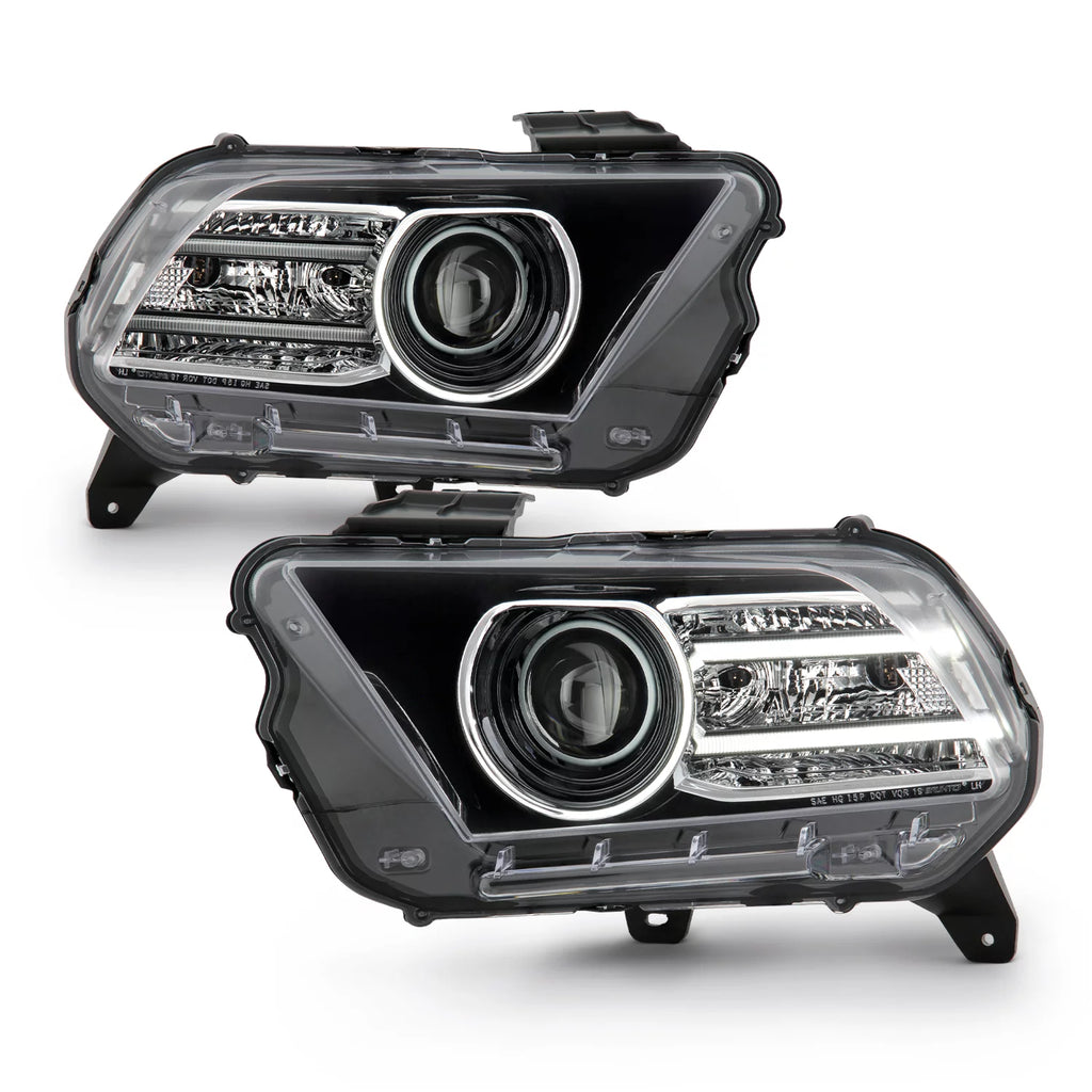 Black Projector Headlights Pair P692