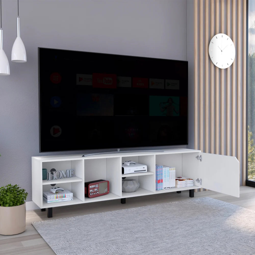 70 in. Light Oak TV Stand A289047