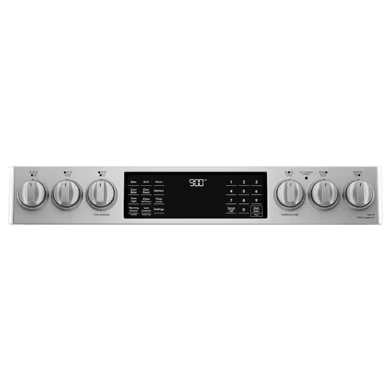 30 in. 5.7 cu. ft. Slide-In Induction Range with Convection L376