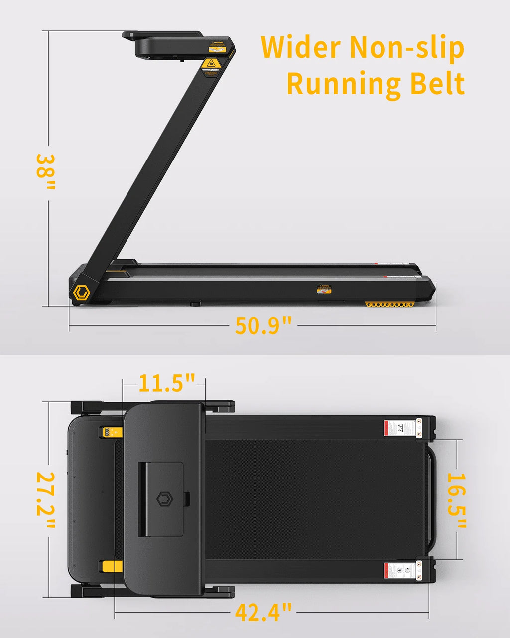 3 in 1 Folding Treadmill 3HP 286 lb Capacity O778