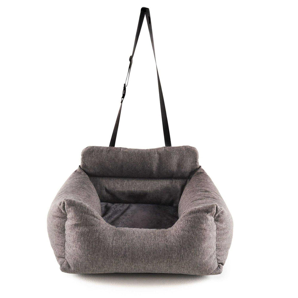Memory Foam Dog Car Bed Gray T154