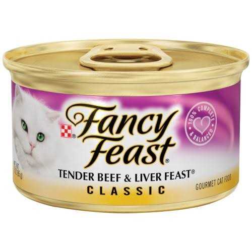 Classic Beef & Liver Canned Cat Food V125