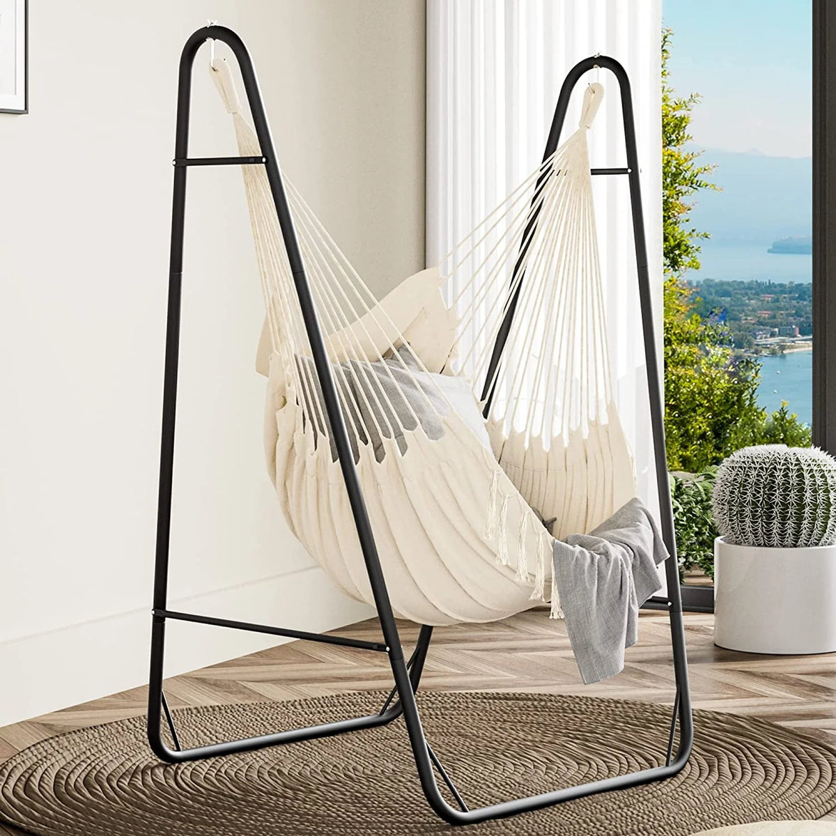 Hammock Chair with Stand 330Lbs M552465