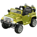12V Kids Electric Ride on Toy Car Truck with Remote Control - Green M577
