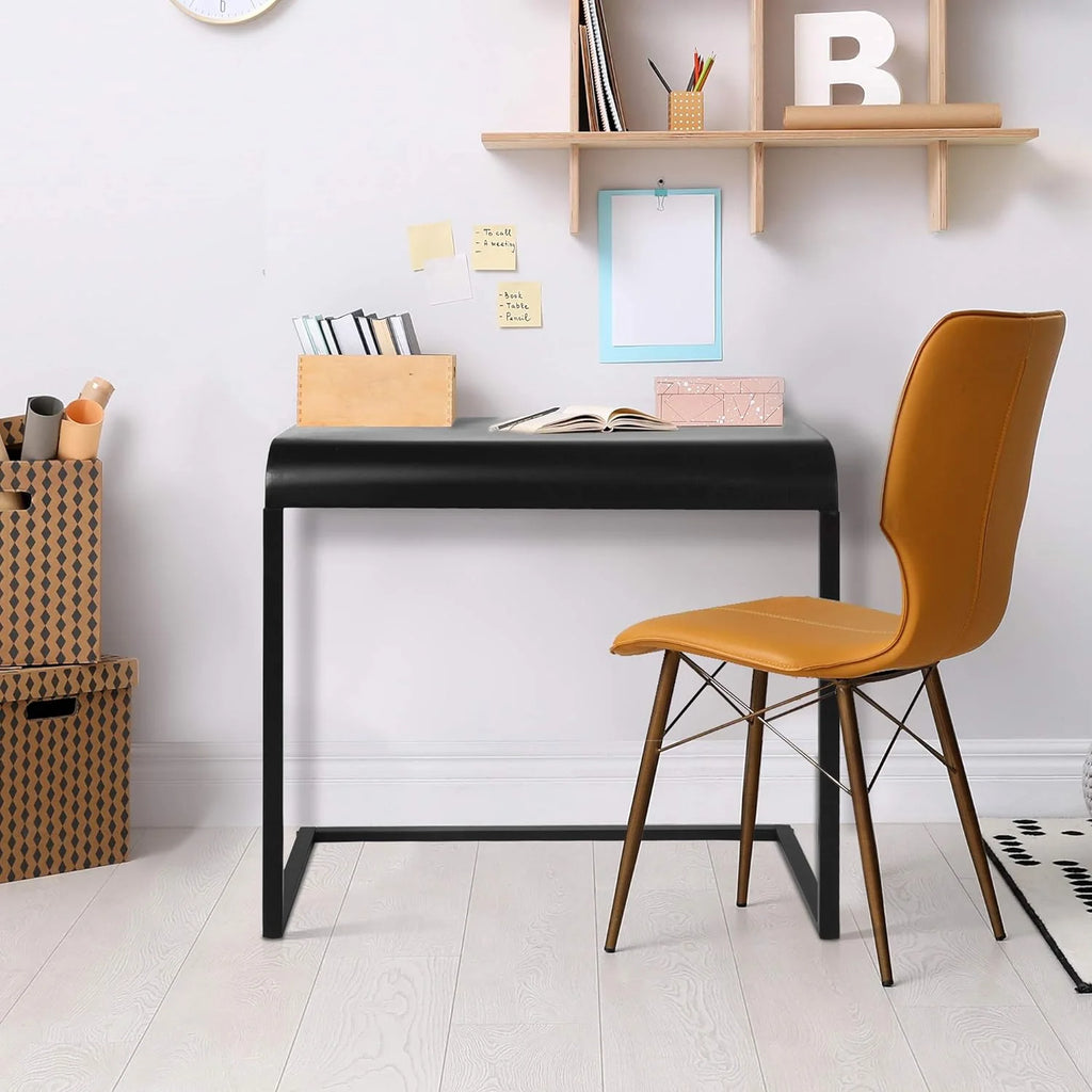 Black C-Shaped Desk A121