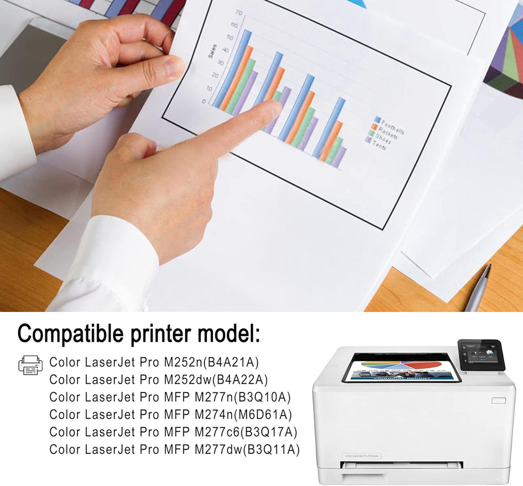 4 Pack Toner Cartridge Replacement V601018