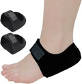 Fabric Heel Protectors for Men and Women 1 Pair Large Black U16295