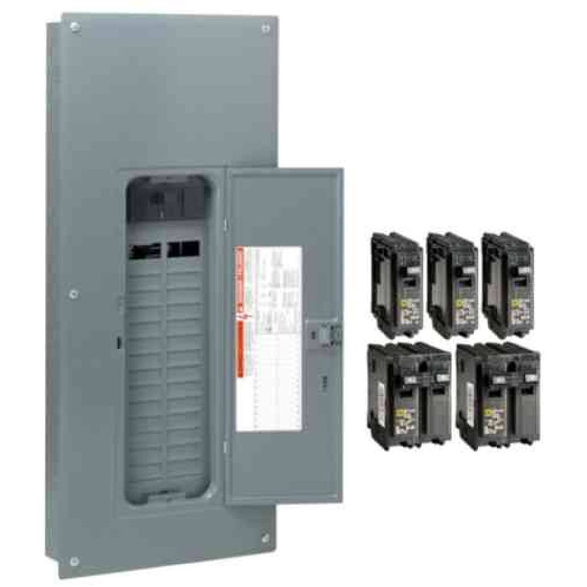 200 Amp 30-Space 60-Circuit Indoor Main Breaker Load Center with Cover F1787