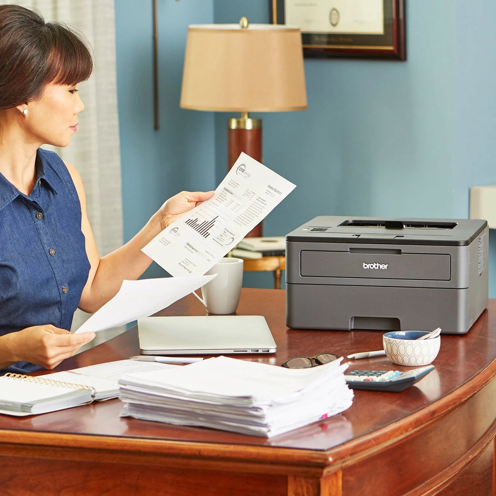 Monochrome Laser Printer with Wireless Networking and Duplex Printing W147951