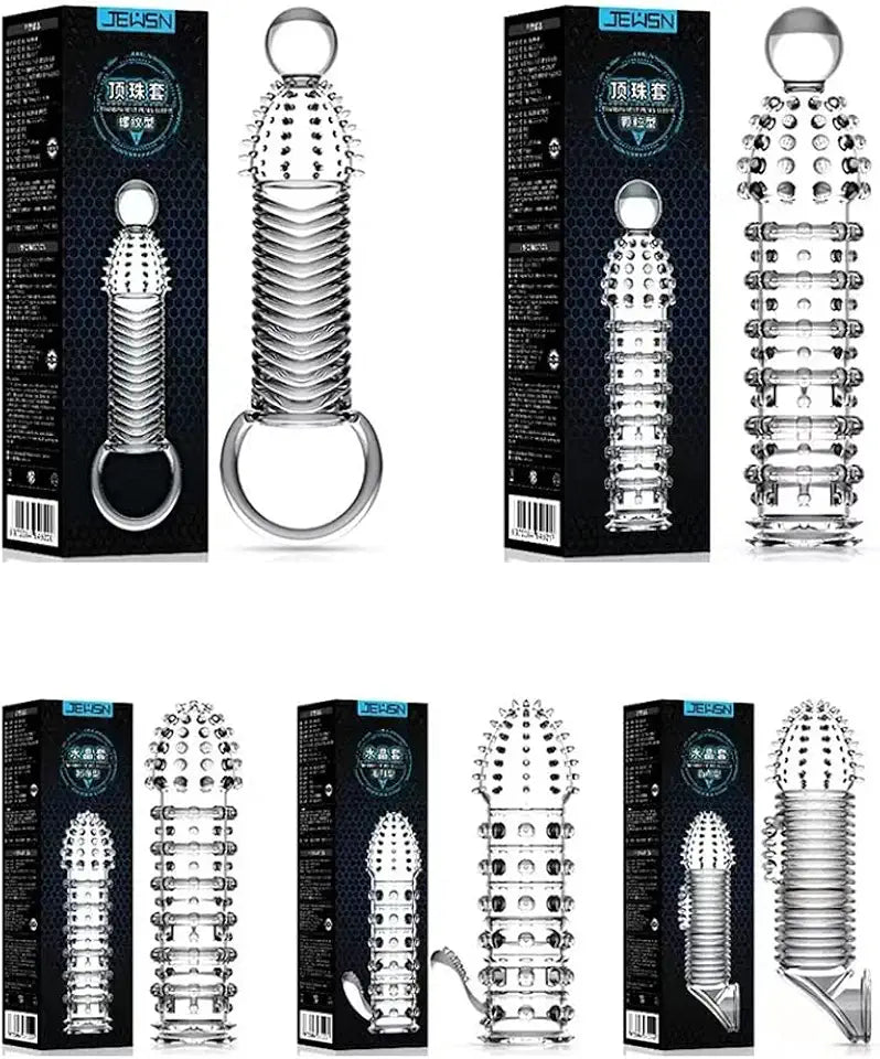 Men Crystal Delay Sleeve 5-Piece Set A97787