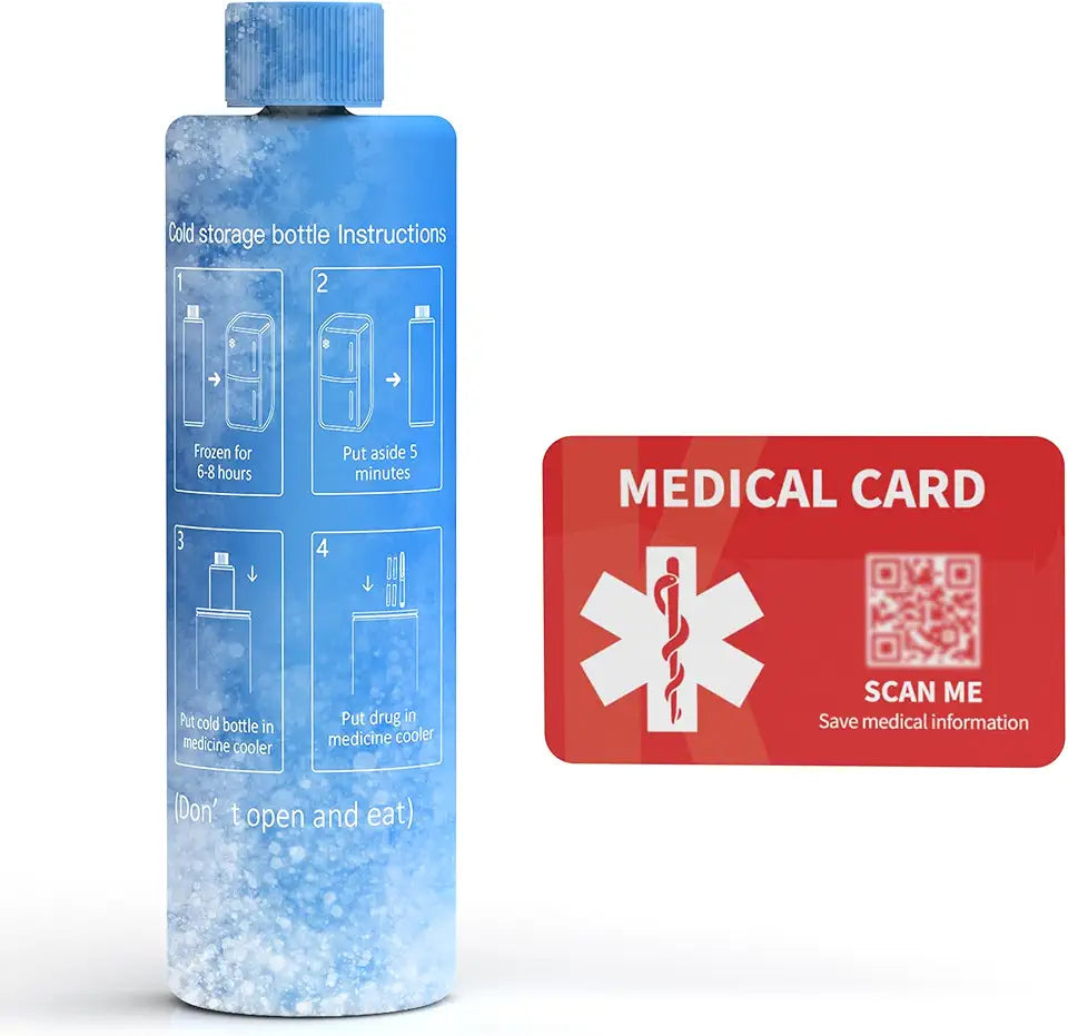 Ice Pack Insulin Cooler Travel Case N112967