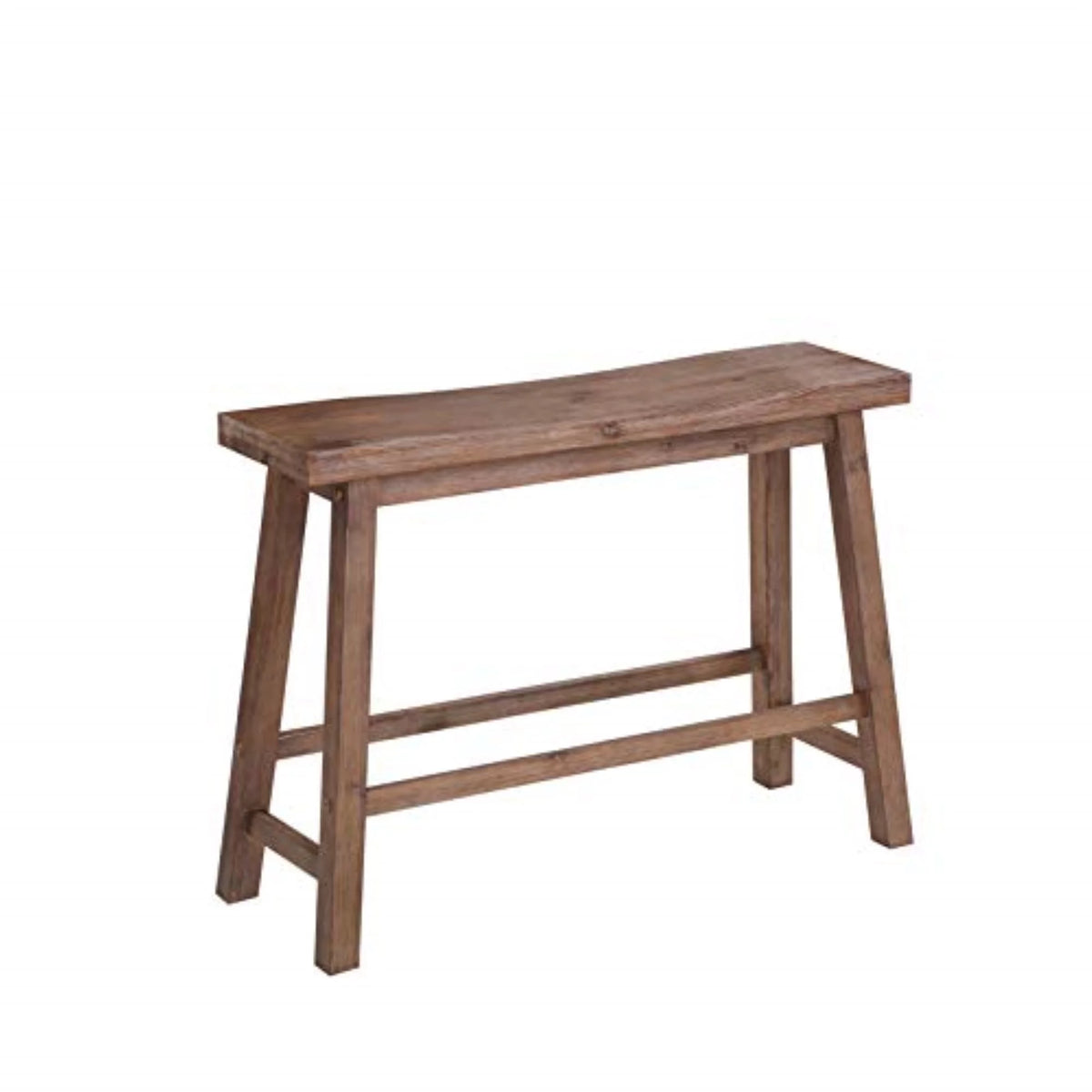 24in. Backless Wood Dining Bench F3085