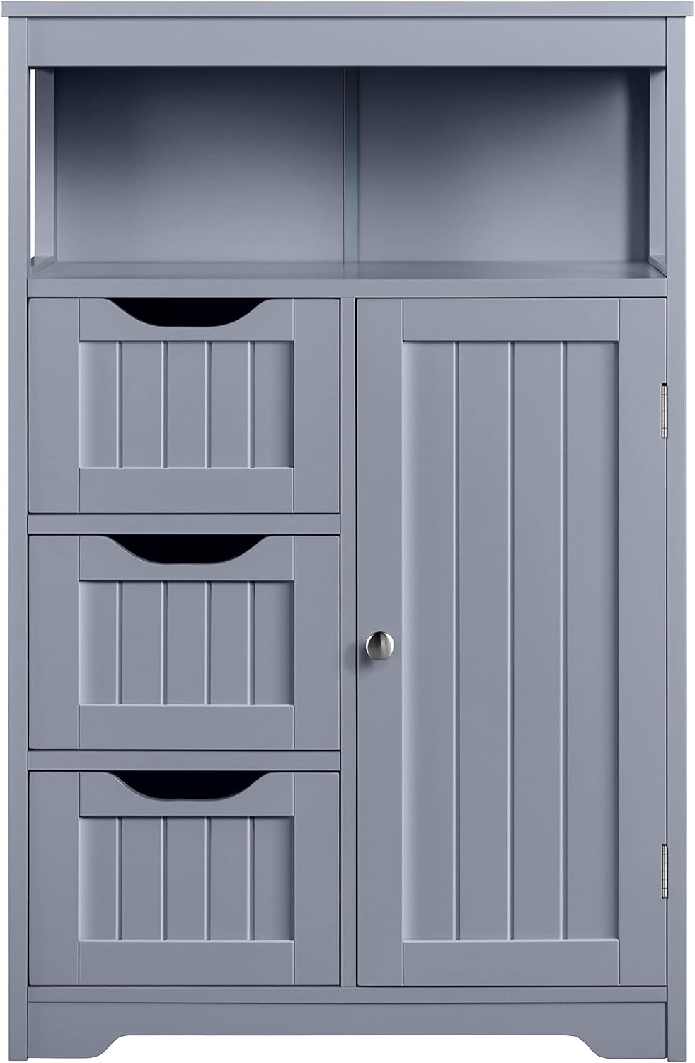 Navy Blue 3 Tier Freestanding Bathroom Cabinet C7243