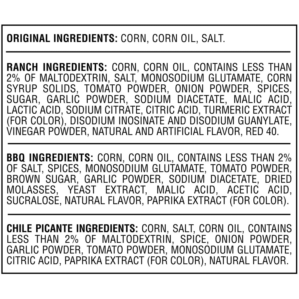 Crunchy Corn Kernels Variety Pack, 24 ct, 1.7 oz Packs V57228