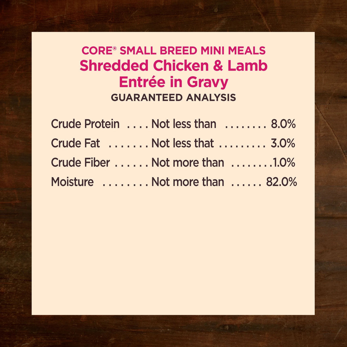 Grain Free Small Breed Wet Dog Food, Shredded Chicken & Lamb in Gravy, 3-Ounce (Pack of 12) U487121