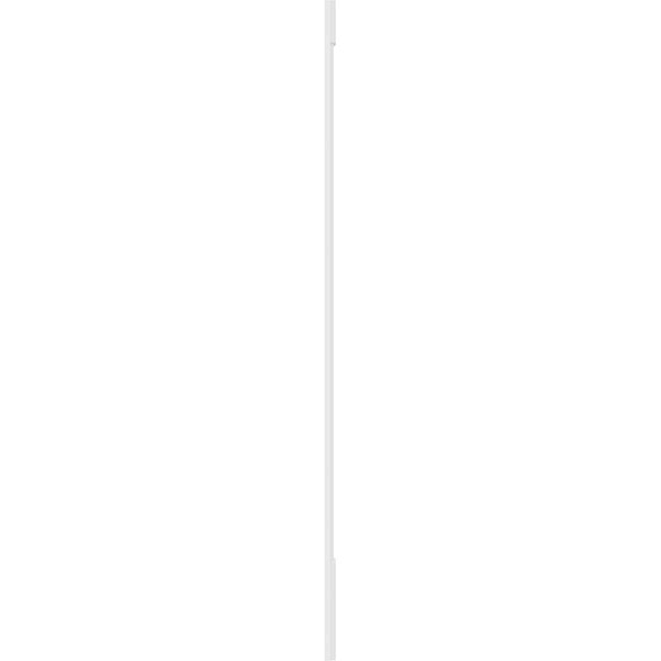 PVC Two Equal Raised Panel Pilaster with Capital and Base (Pair) Y854