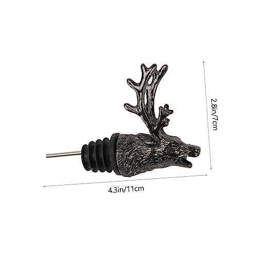 Deer Head Bottle Stopper Reusable Pourer G660