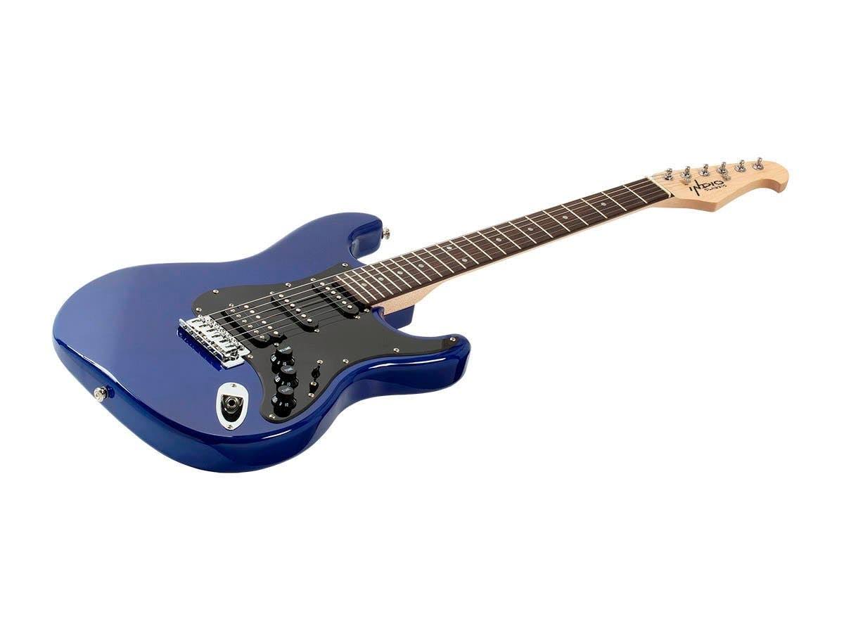 Blue HSS Electric Guitar with Gig Bag H2228