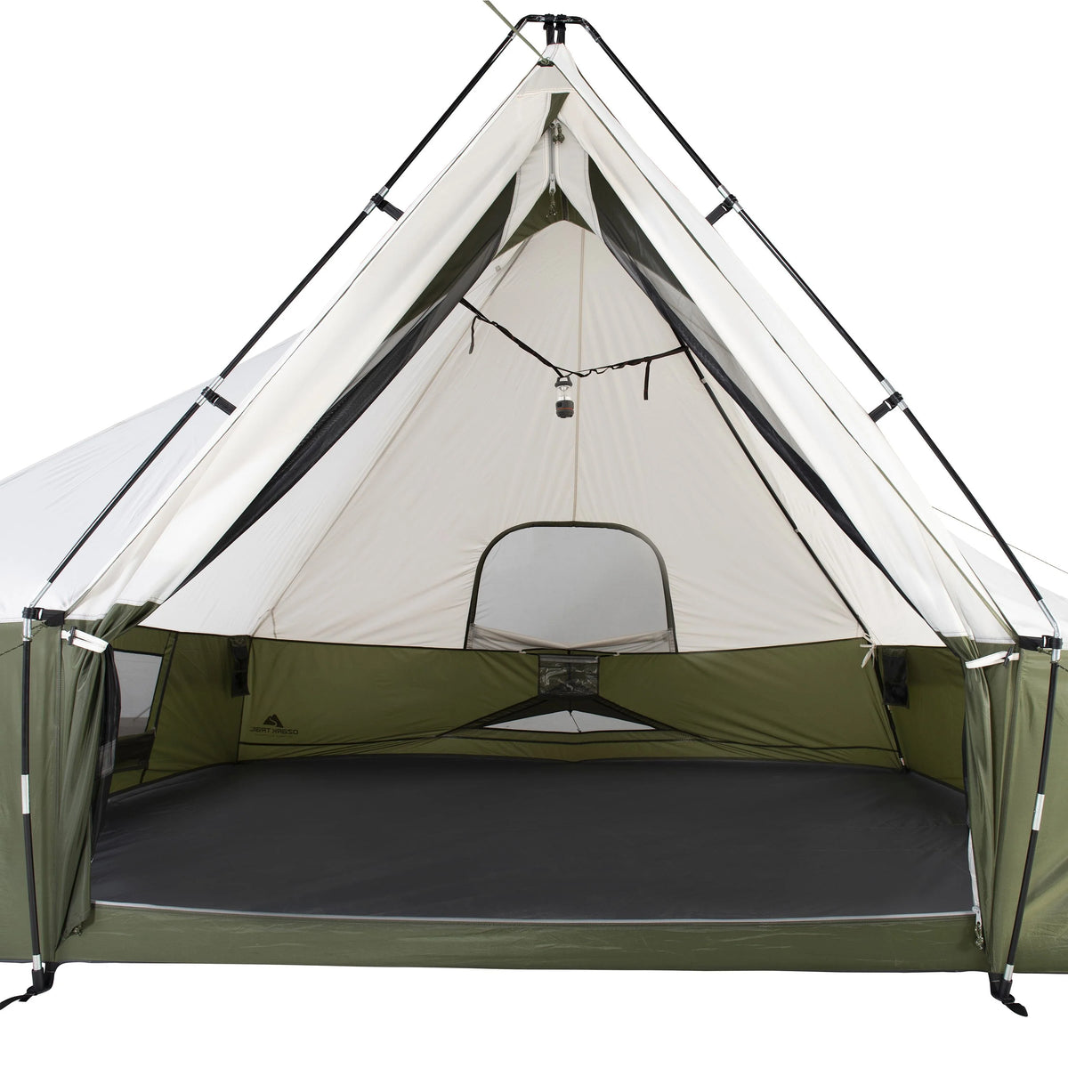 8 Person Camping Tent with Covered Entrance K9242