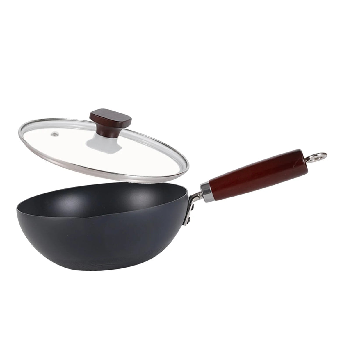 Non Stick Wok with Cover I54540