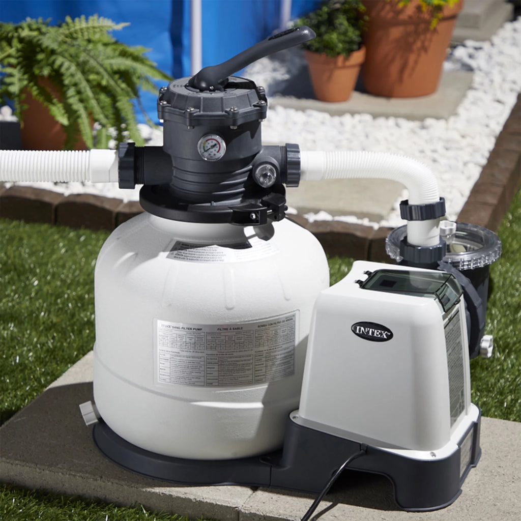 10 inch Sand Filter Pool Pump with GFCI Y93747