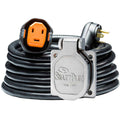 30 Amp RV Kit 30' Cordset Black & Stainless Steel Inlet O475