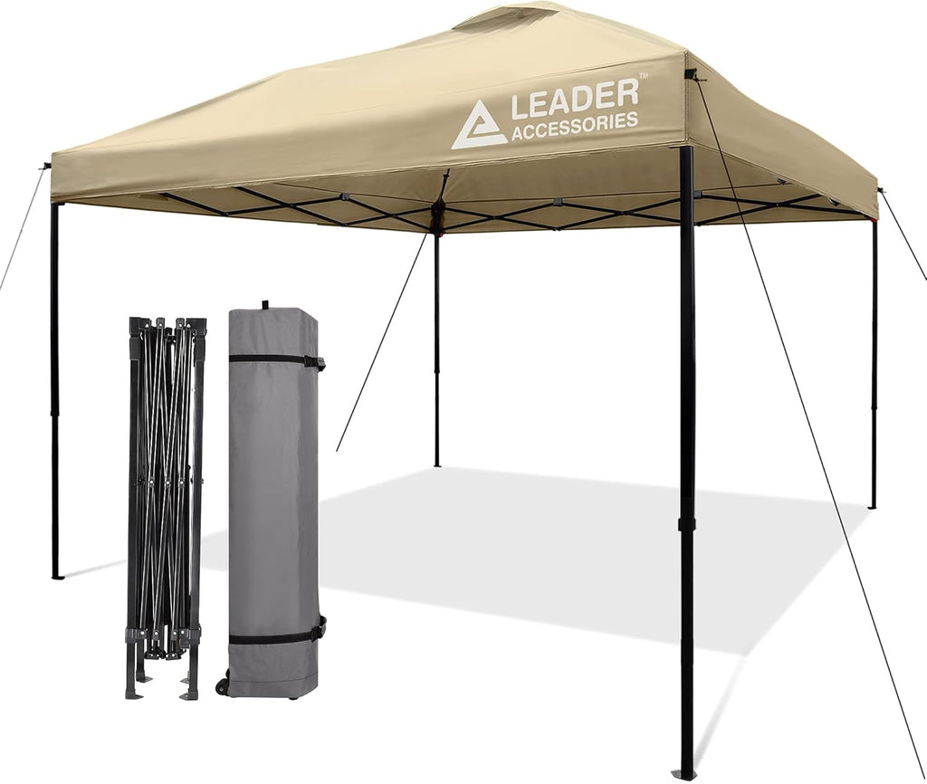 Blue 10'x10' Pop-Up Canopy Tent with Wheeled Carry Bag B197192