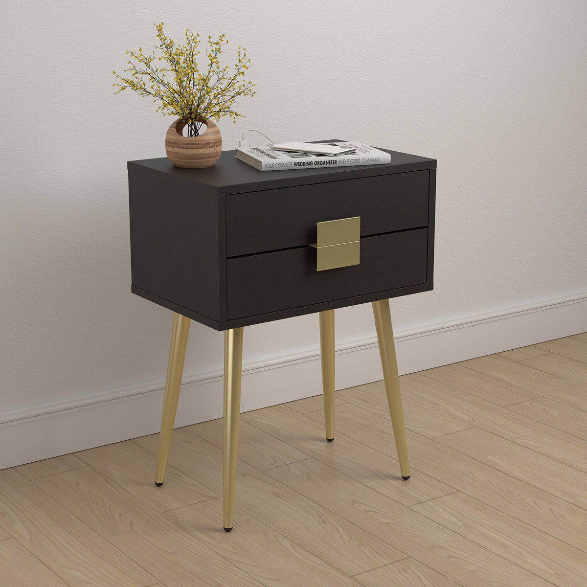 Cappuccino Accent Table D317