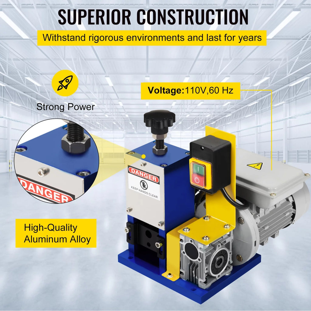 Automatic Electric Wire Stripping Machine W24674