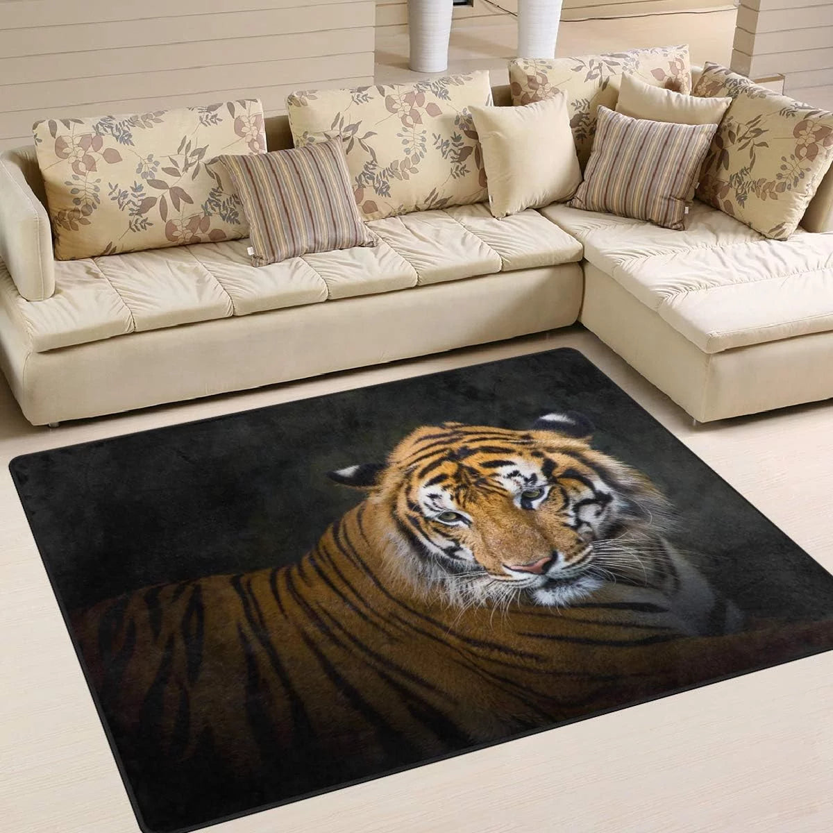 Lightweight Soft Area Rug 80 x 58 inch U97119