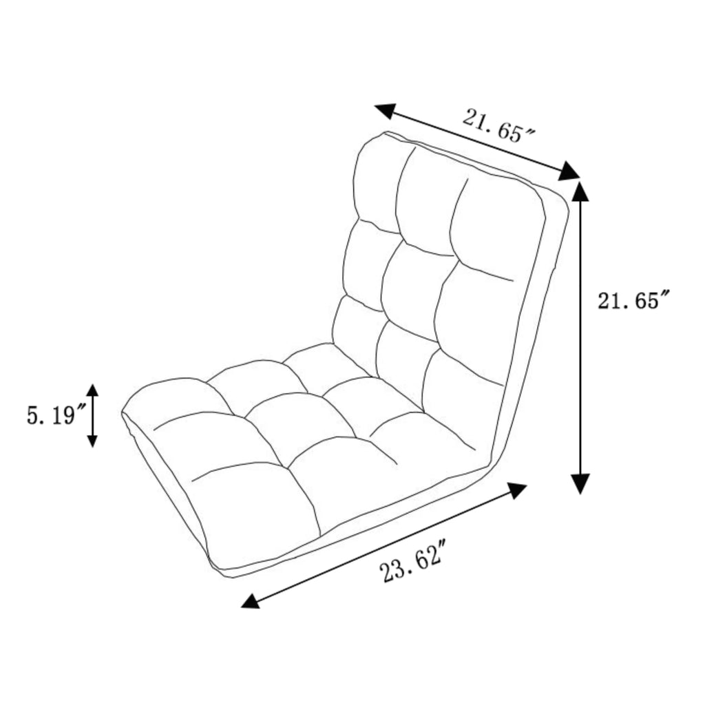 Black Microplush Recliner Chair J35930